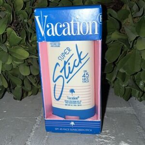 Vacation Super Stick SPF 45‎ Face Sunscreen Stick 0.7oz NEW IN BOX